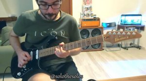 Zakk Wylde – Tears of December (guitar solo cover) Ibanez AZ Prestige