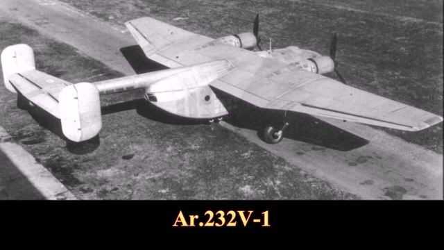 Немецкий транспортный самолет Ar.232 смотреть онлайн