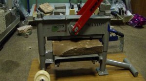 Нож-гильотина  МАКСИМ. Для резки тротуарной плитки, природного камня.