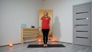 32. НАТАРАДЖААСАНА ПОЗА ТАНЦОРА. Йога для начинающих.