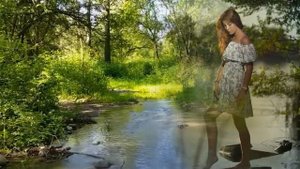 Солнце к речке клонится  Песня на стихи Татьяны Абдумаминовой исп  Антонина Киселёва  муз Н. Жукова