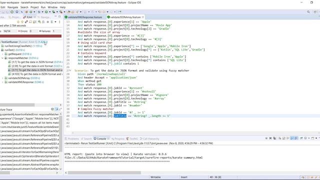 10. Karate Framework || Fuzzy Matcher || Advance Matcher. смотреть онлайн