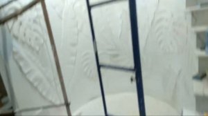 Барельеф Тропические Листья