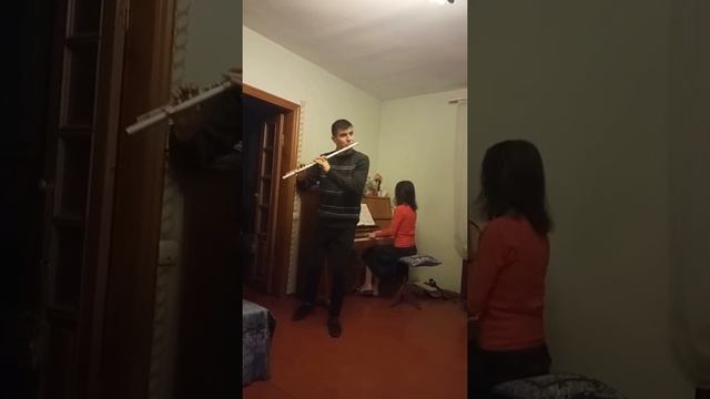 Габриель Форе, Фантазия для флейты и фортепиано смотреть онлайн