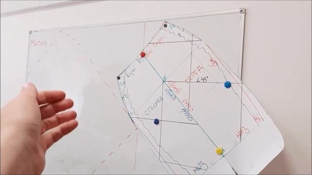 ЮБКА КРОЙ по КОСОЙ под угол 45º. Как рассчитать количество ткани. МК