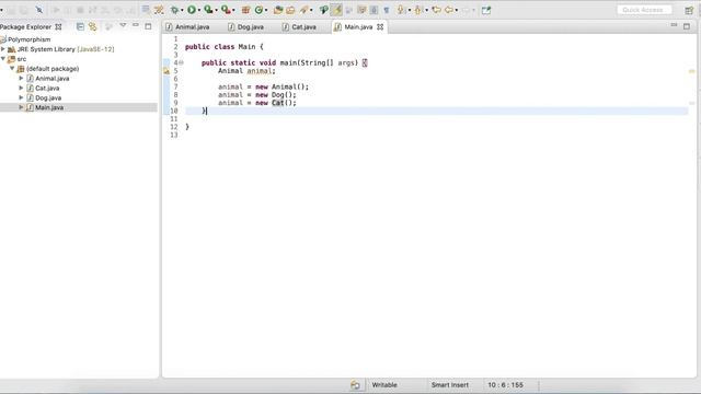 Java Tutorial: Polymorphism and Dynamic Binding смотреть онлайн