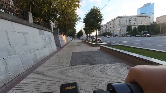 Kutizovskiy prosp. Кутузовский проспект. Ninebot Max. 2021 смотреть онлайн