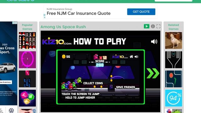 Among us space rush смотреть онлайн