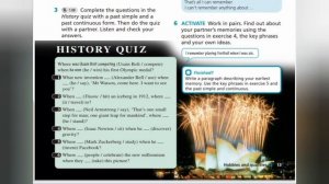 English Plus 9. Past simple and continuous. Ex 3 p.13