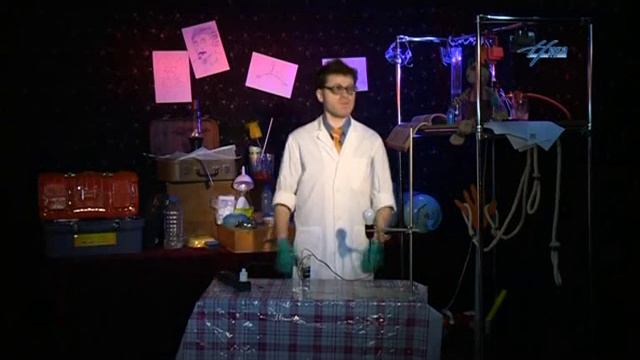 Безумная лаборатория на НикаТВ - Электропроводность воды смотреть онлайн