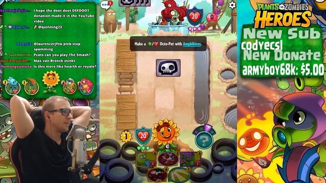 PVZ Heroes - RAMP Solar Flare Deck! смотреть онлайн