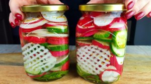 ХИТ СЕЗОНА! Новый рецепт Маринованной РЕДИСКИ!