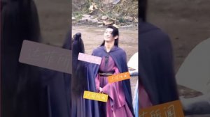 Сюй Кай и Гулиначжа на съёмках дорамы "Лорд Снежного Орла" ❄️??