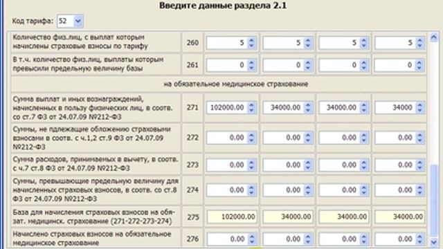 отчет в Пенсионный фонд 2013 РСВ-1