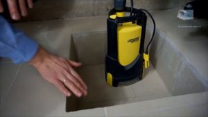 Дренажный насос и приямок в техническом помещении Limpid Pools
