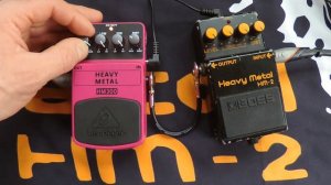 Behringer HM300 vs. Boss HM-2