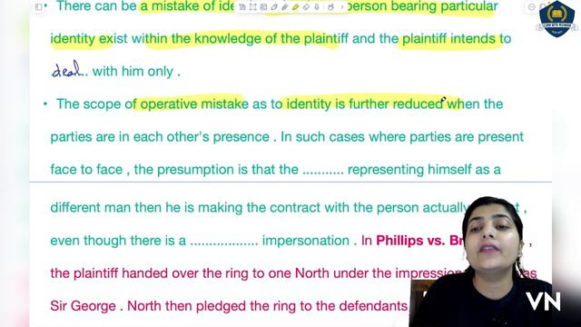 😒Mistake as to the existence of Subject-Matter(3) | Indian Contract Act ,1872 | CLAT | Judicial Pre