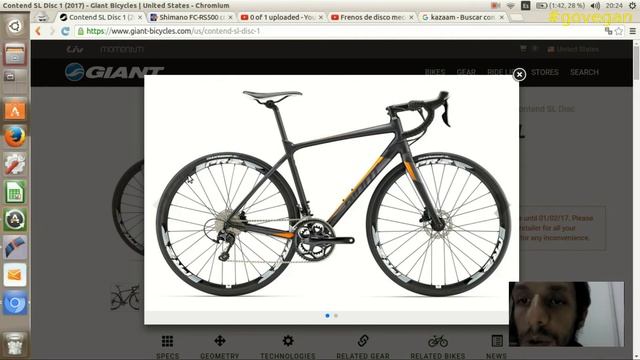 Giant Contend SL 1 Disc vs Giant Defy Advanced 2 смотреть онлайн