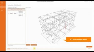 Send multiple connections from SAP2000 to IDEA Statica Connection