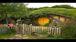 Hobbiton, Matamata, New Zealand - Хоббитон, Матамата, Новая Зеландия - самые красивые места