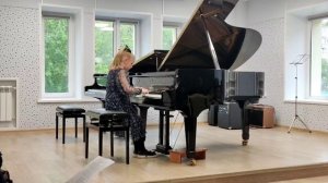 А. Гречанинов "Грустная песенка". Пшеничнова Милана в Отчётном концерте фортепианного отделения.