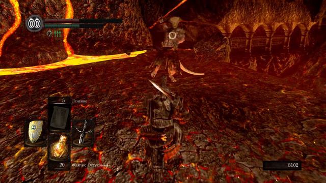 Dark Souls Прохождение # 55 Черный Глаз Дрожит, Хранительница Огня Отомщена