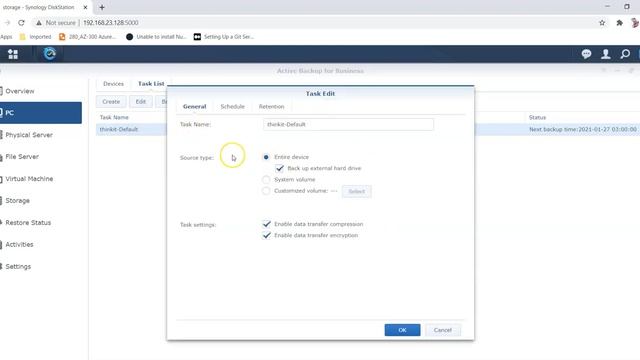 Chapter-24 Install and Setup Synology Active Backup for Business смотреть онлайн