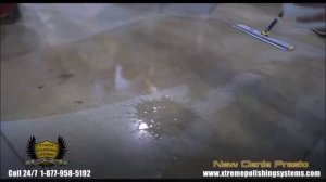 Нанесение упрочняющей пропитки для бетона