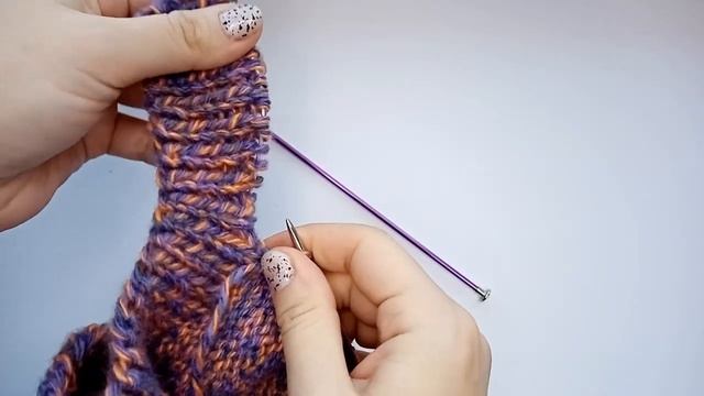 Тапочки сапожки спицами / Тапочки спицами для начинающих /Простой способ вязания тапочек /