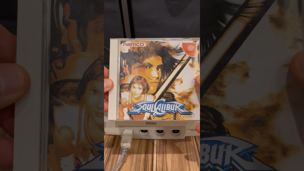 SOULCALIBUR SEGA DREAMCAST МОЩНЫЙ ФАЙТИНГ #soulcalibur #retrogaming #sega #namco #dreamcast #games