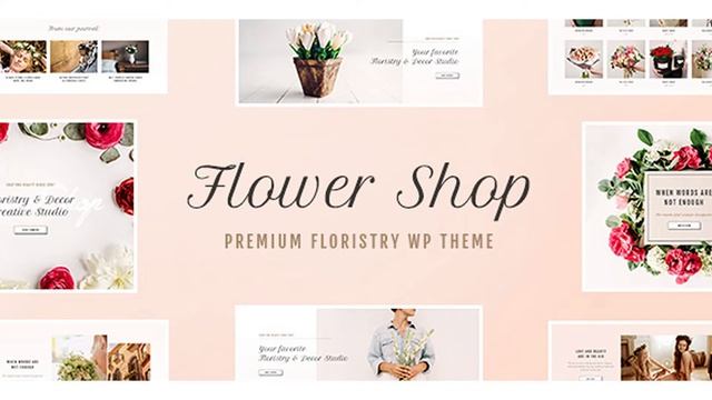 Flower Shop - Florist Boutique & Decoration Store WordPress Theme | Themeforest Website Templates смотреть онлайн