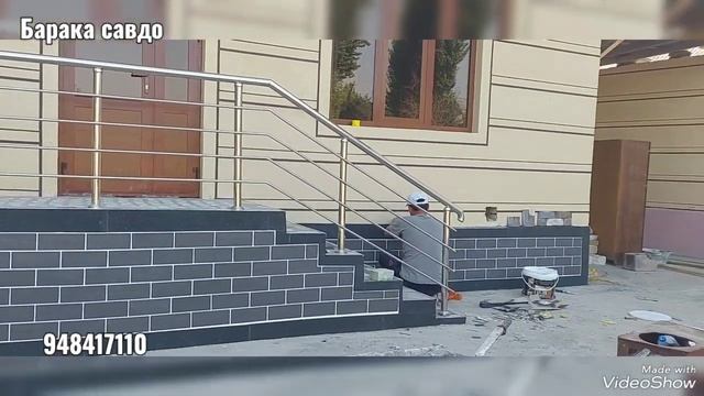 Цокол, Гибкий камень, ???бахо беринг, #цоколь #фасаддома #kamen +998948417110. смотреть онлайн