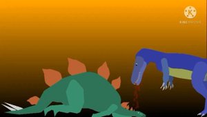 dinosaur battle Royal (stick nodes)