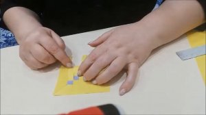 мастер класс Золотая рыбка из бумаги