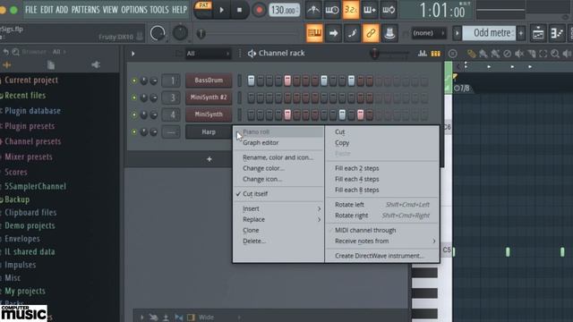 01. Работа с тактовыми размерами в FL Studio 20