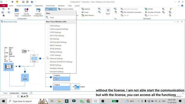 How to log the messages and replay log in CANalyzer #canalyzer #vector смотреть онлайн