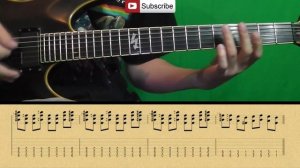How To Play Slipknot - Psychosocial Как играть, Guitar lesson