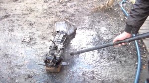 Подготовка, мойка коробки перед ремонтом.Preparation, washing boxes before repair.