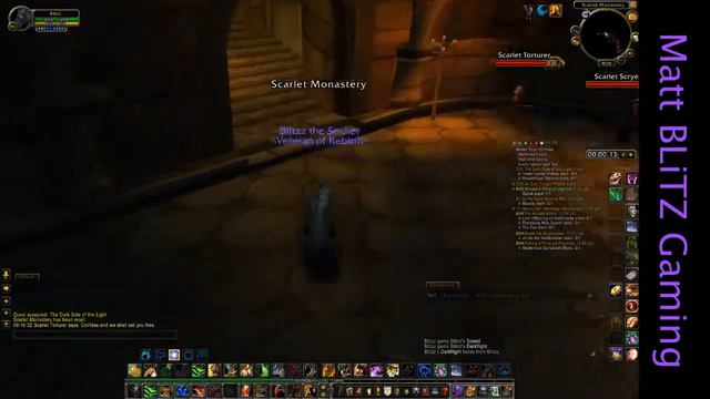 [WoW] Scarlet Monastery (Graveyard) - 0:43.16 смотреть онлайн