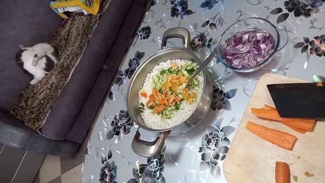 Рис с яицом. Китайская кухня. Все очень просто ) смотреть онлайн