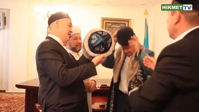 БАС МҮФТИ ҰСТАЗДАРЫНА ҚҰРМЕТ КӨРСЕТТІ | Хазрет Ратбек қажы Нысанбайұлы смотреть онлайн