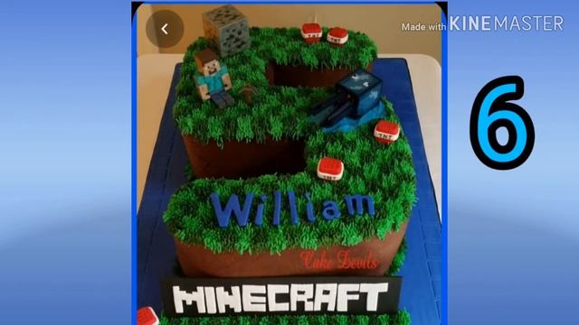 ТОП 10 Лучшие ТОРТЫ в стиле МАЙНКРАФТ смотреть онлайн