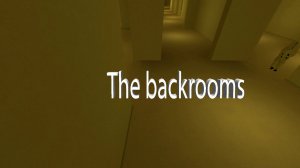 The backrooms