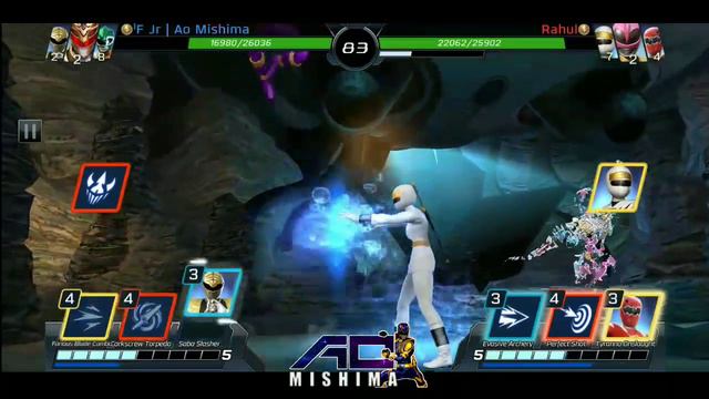 Power Rangers: Legacy Wars | Tarrick DINO FURY PURPLE RANGER Game Play | Mod Skin | Ao Mishima