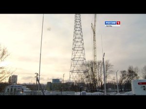 Пермскую телебашню РТРС достроят с помощью самоподъемного крана