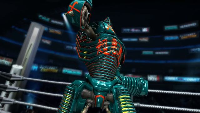 REAL STEEL THE VIDEO GAME - GREEN NOISY BOY vs BLUE MIDAS & TWIN CITIES смотреть онлайн