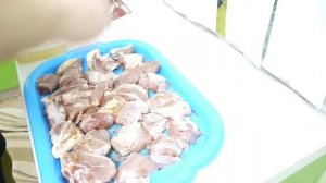Баранина на мангале в луковом соке Lamb on the grill in onion juice