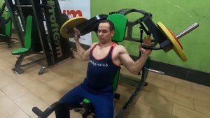 ТРЕНАЖЕР ХАММЕР ДЛЯ ЖИМА НА ПЛЕЧИ