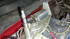 Проверка работы моторчика стеклоочистителя Матиз