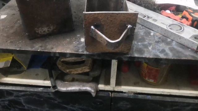 Печка на отработке! первый запуск.. смотреть онлайн